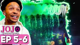 Abbachio&#39;s MOODY BLUES! | JJBA Golden Wind Episode 5-6 Reaction