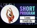 Loena HENDRICKX BEL Women Short Program Skate America 2023 GPFigure