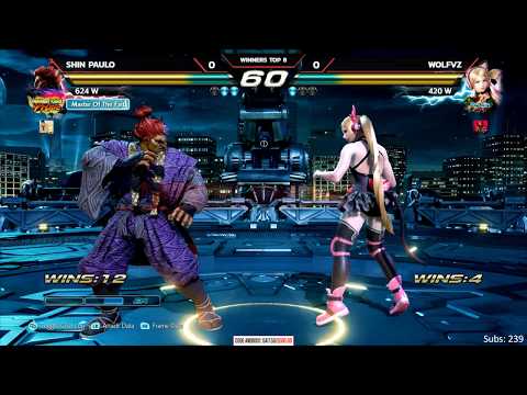 Tekken 7 @andbox PC Monthly #2 - Shin Paulo vs Wolfz [4K/60fps]