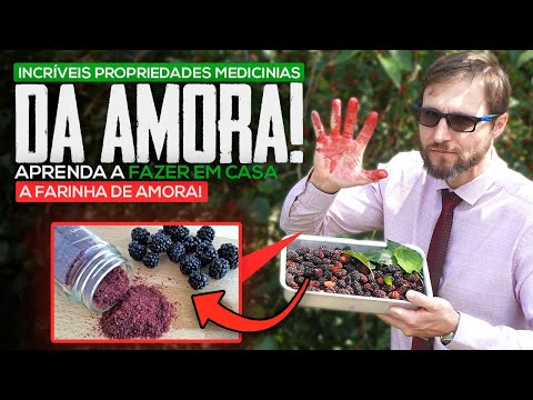 Benefits of blackberry for skin, aging, menopause, and weight loss! How to make the flour!