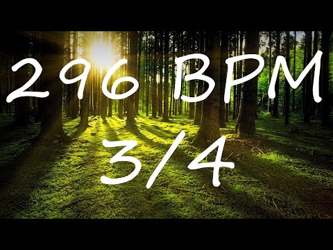296 BPM 3/4 Claves Metronome