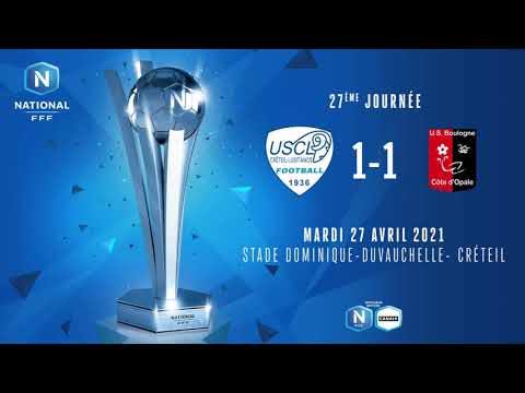 Résumé US Créteil-Lusitanos 1-1 US Boulogne CO / J27 National