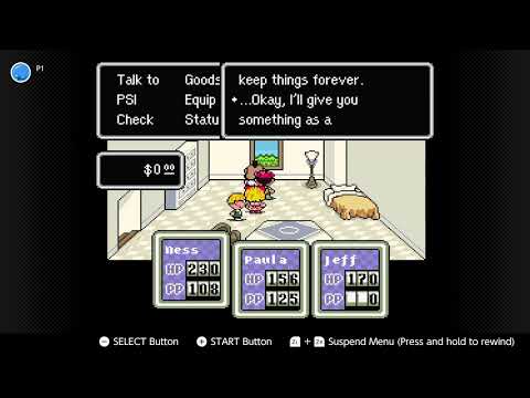 earthbound returning the contact lens