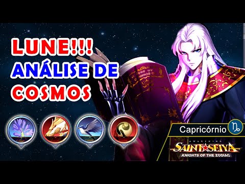 Análise de Cosmo - LUNE DE BALRON - Solar e Estrela COMPLETO - Saint Seya Awakening