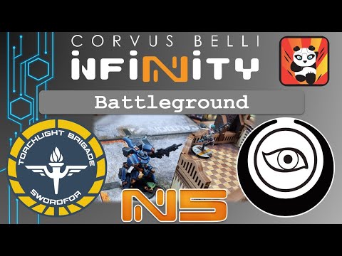 Fast Panda Gaming: Infinity Battle Report - ITS mission Battleground (Steel Phalanx vs Torchlight)