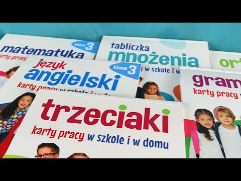 Karty pracy w szkole i w domu GREG dla klasy 3