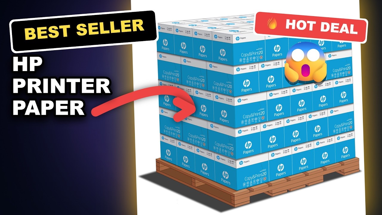 HP Printer Paper Review: Is This 200,000 Sheet Pallet Worth It for Offices? review video