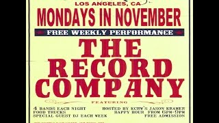 The Record Company - November 2012 Residency at the Satellite in Silverlake, CA