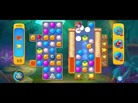 Fishdom level 9445 no boosters フィッシュダム