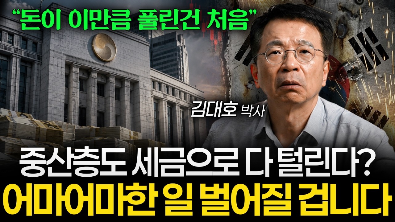 “역사상 돈이 가장 많이 풀린다” 부자들은 이미 시작한 내 자산 지키는 방법 (김대호 박사 2부)