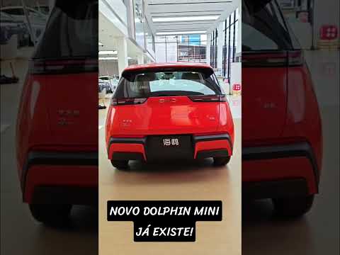 NOVO DOLPHIN MINI custa de 50 a 73 mil reais na China . 42cm maior e com 15cm a mais de entre eixos,