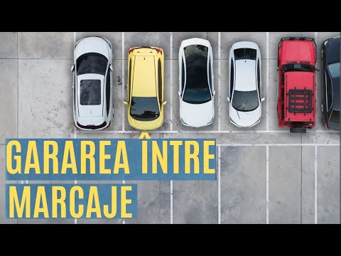 REGULA CELOR 3 MARCAJE ! Gararea cu spatele între marcaje stânga /dreapta - Scoala de soferi
