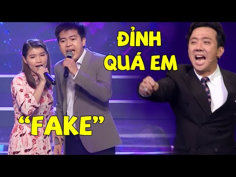 Cặp Đôi PHI NHUNG - MẠNH QUỲNH "Fake" Xuống Câu Vọng Cổ Cải Lương Làm Trấn Thành ĐỨNG NGỒI KHÔNG YÊN