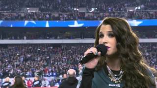 Alumna Audra McLaughlin Sings National Anthem at Eagles Game  - 2015