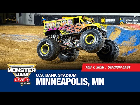 Monster Jam: Minneapolis, MN - 1 (Full Event) | Feb 7, 2026 | Stadium East