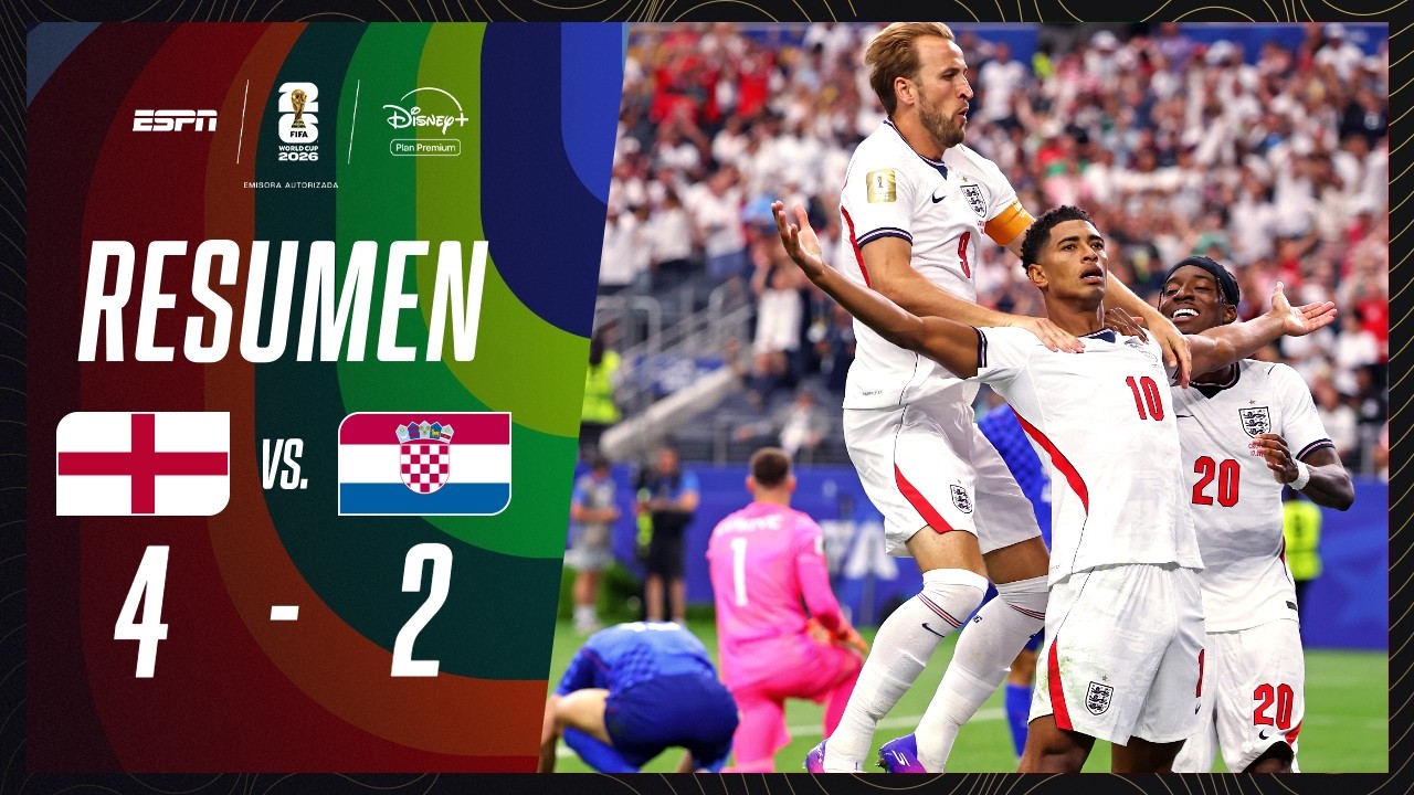 INGLATERRA SE QUEDÓ CON EL MEJOR PARTIDO DEL MUNDIAL | Inglaterra 4-2 Croacia | RESUMEN | M22