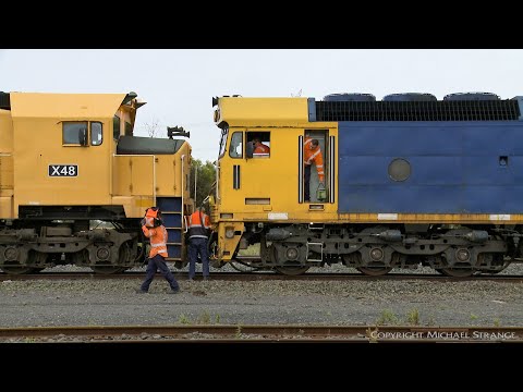 Diesel Locomotive Swap For 7731V Grain Train (26/1/2021)  - PoathTV Australian Railways