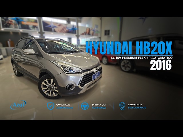 Vídeo HYUNDAI HB20X 1.6 16V PREMIUM FLEX 4P AUTOMATICO