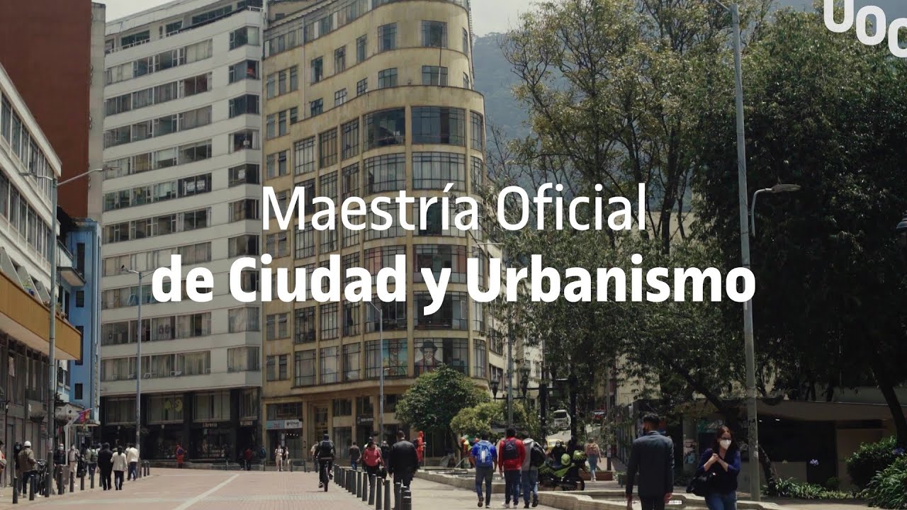 Màster Universitario de Ciutat i Urbanisme video link