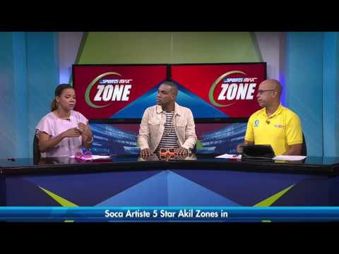5Star Akil sings favourite soca tune "Noise" | SportsMax Zone | Nov 11, 2016