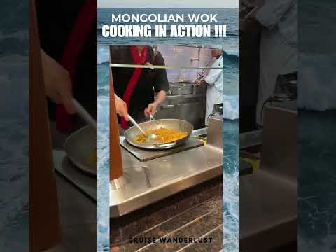 Thumbnail for COOKING IN ACTION: MONGOLIAN WOK#travel #cruiseexperiences #cruiseadventures