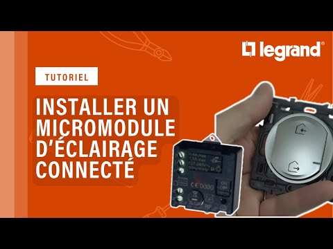 Installer un micromodule pour éclairage connecté