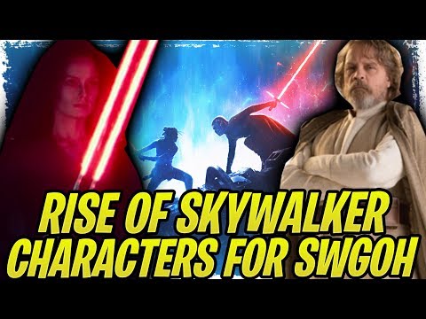 Top 17 New Rise of Skywalker Characters to Expect in Galaxy of Heroes