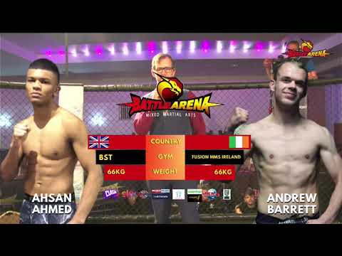 Ahsan Ahmed VS Andrew Barrett