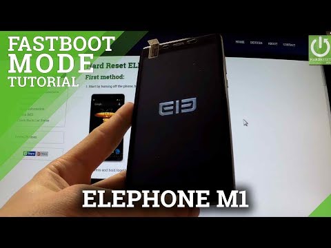 How to enter Fastboot Mode ELEPHONE M1 - Open and Exit Fastboot