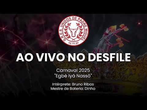 Unidos de Padre Miguel 2025 | Áudio ao vivo do Desfile | Samba ao vivo - #Desfile25
