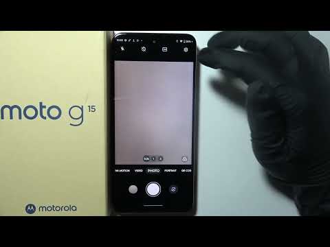 Motorola Moto G15: How to Turn On/Off Camera Watermark