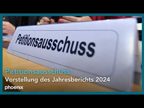 Jahresbericht 2024 des Petitionsausschusses | 15.10.2025