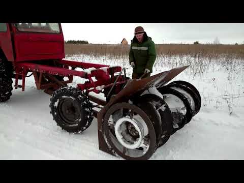 Снегоуборщик для Т-16//Поворотная улитка