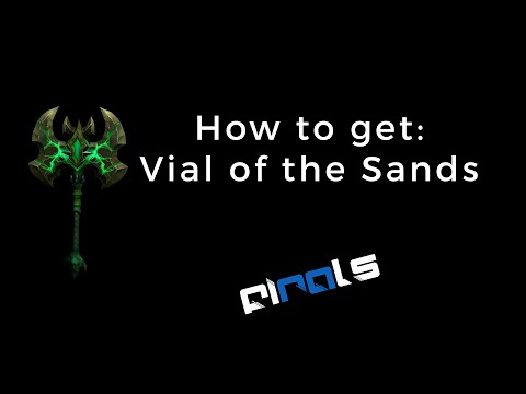 " Quickly " farm the Vial of the Sands recipe
