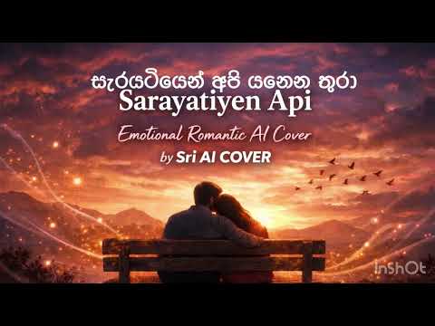 Sarayatiyen Api (AI Cover) | Romantic Emotional cover | Sri AI COVER