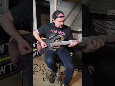 LAB Guitars Custom 7 String 2024 - Black Cherry Fade image 22