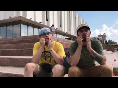 Khomus duet at Arat Square (Three Lost Americans)