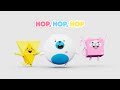 Hop Hop Hop Song Shape Hopping Game For Kids Fun Nursery Rhymes Learning Songs