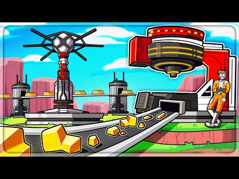 Automating an alien planet to mine everything