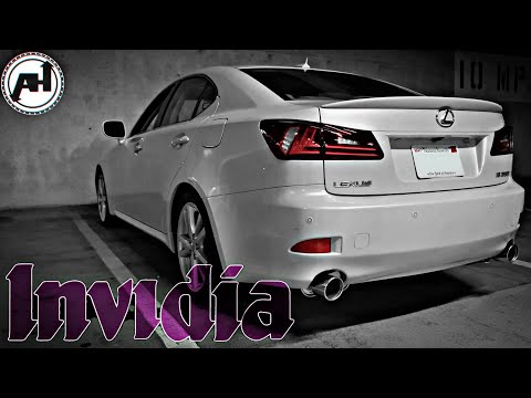 INVIDIA Q300 EXHAUST ON LEXUS IS350