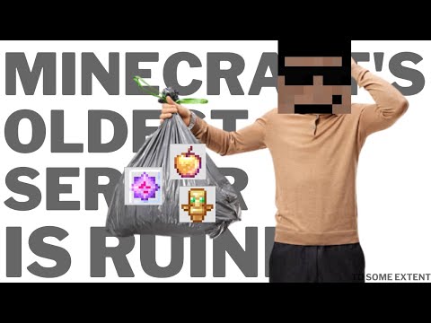 Minecraft's Oldest Server is RUINED (to some extent)