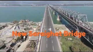 preview picture of video 'New Saraighat Bridge.#Journey#Slowmo'
