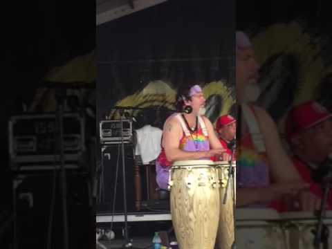 June Yamagishi Wailing with Kirk Joseph and the 101 Runners.