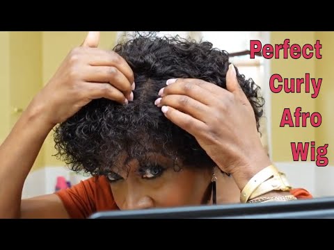 Wigs For Black Women | Perfect Short Curly Afro For...