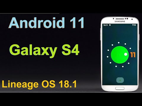 How to Update Android 11 in Samsung Galaxy S4(Lineage OS 18.1) Custom Rom Install and Review