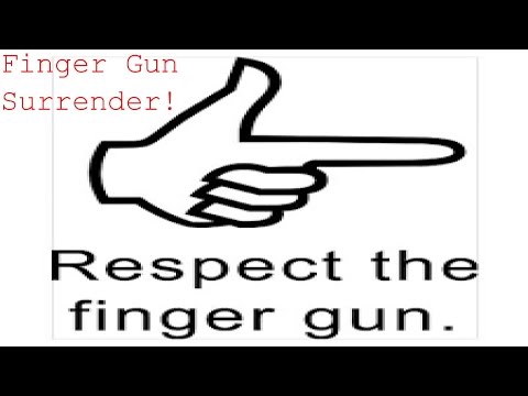 SS Airsoft-Finger Gun Surrender?