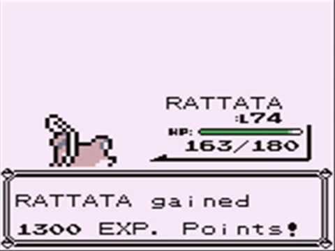 Pokemon Red - Rattata Only Run