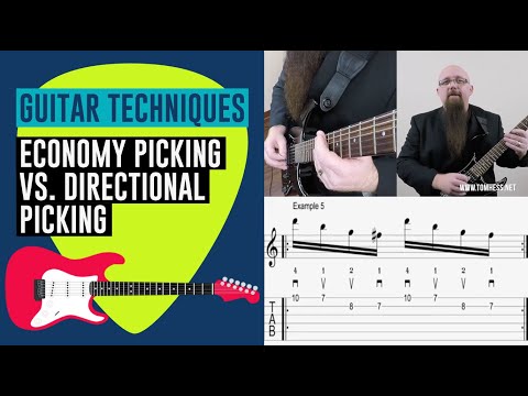 [Guitar Techniques] Economy Picking vs. Directional Picking