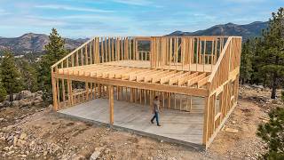 Man Spends 1.5 Years Building Modern Off-Grid House | Full Build by @slothconstruction