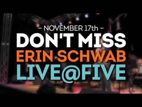 Erin Schwab – Live at Five | Nov. 17 @ McNally Smith College of Music